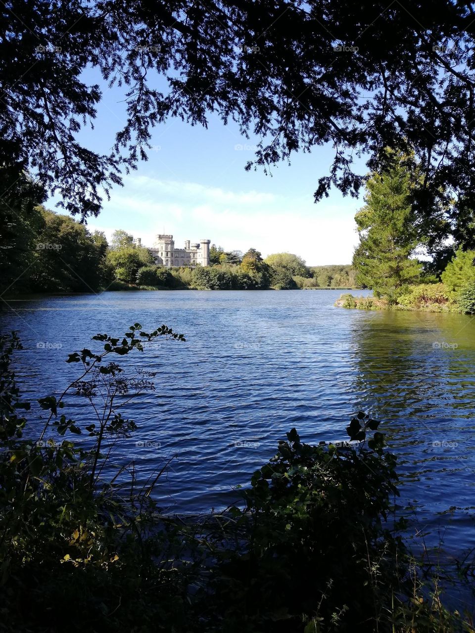 Beautiful landscape photo of Eastnor Castle