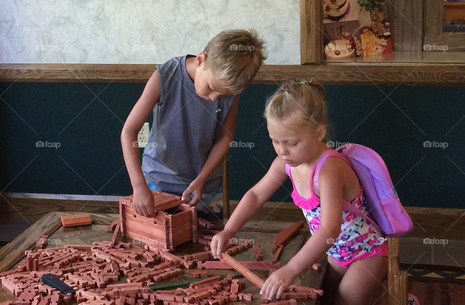 Lincoln Logs Are Fun