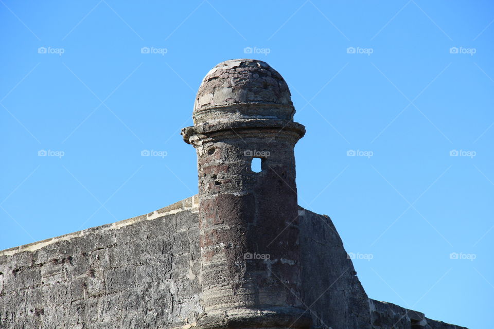 Downtown St. Augustine  fort 