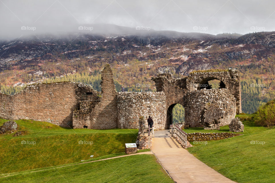 Ruins of Urquhart Castle, Loch Ness