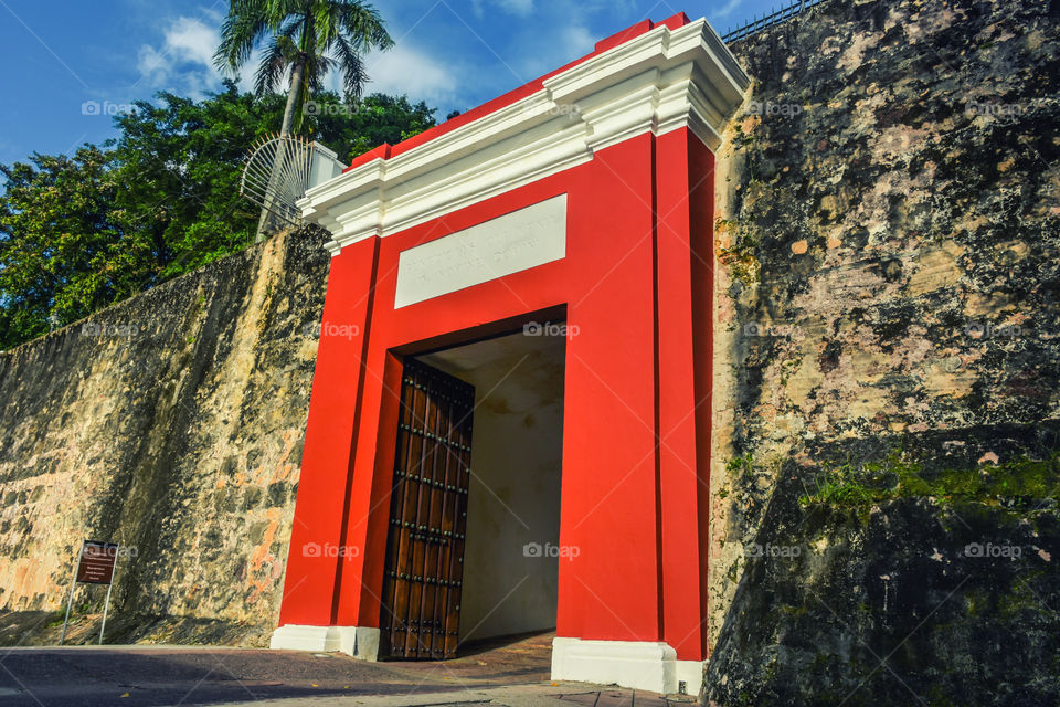 Old San Juan Doors Puerto Rico