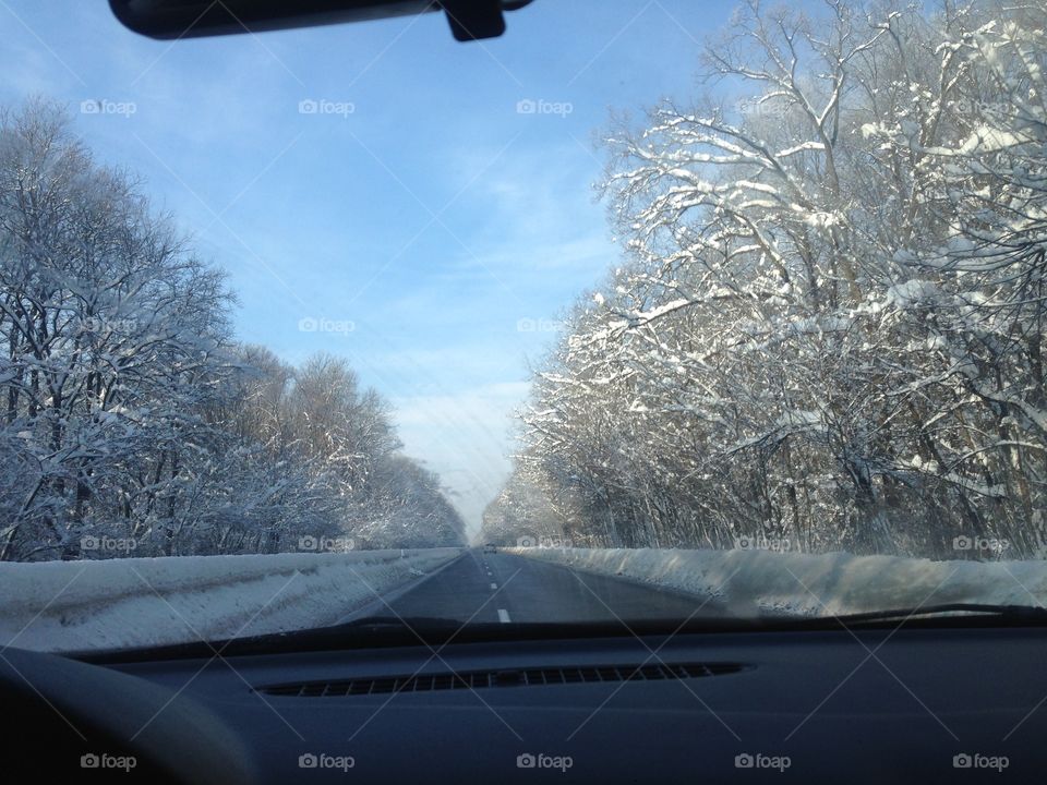 Winter road!