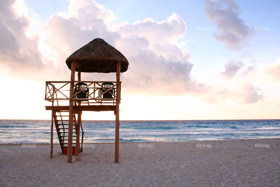 Cancun beach 