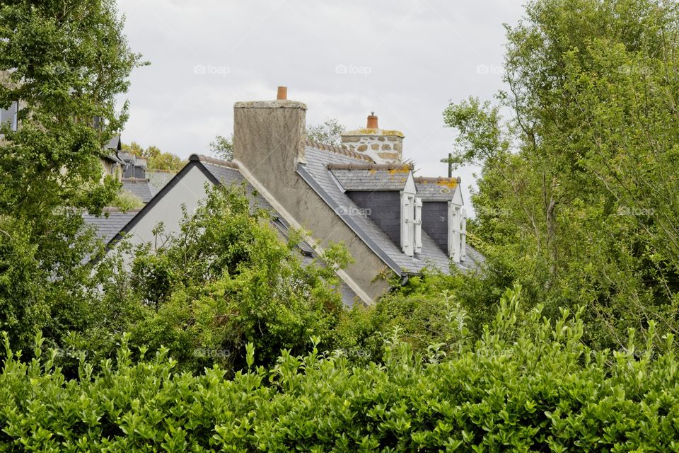 old house in the countryside
