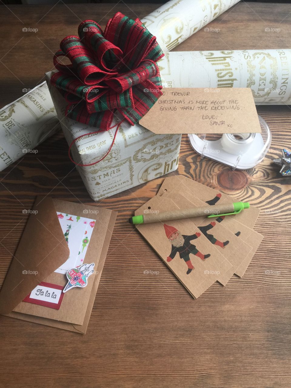 Christmas is more about giving than receiving