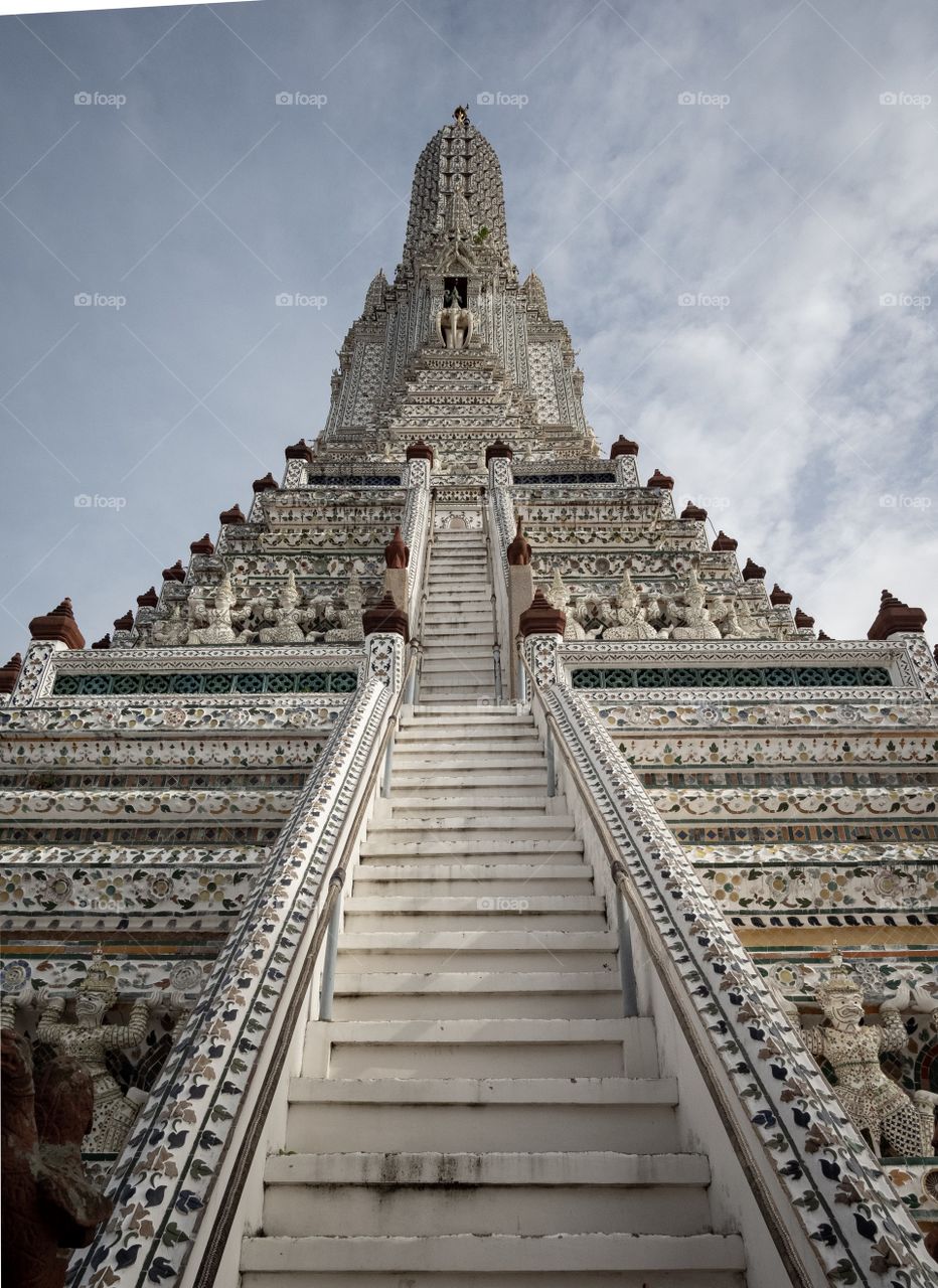 Beautiful Thai pagoda in Bangkok