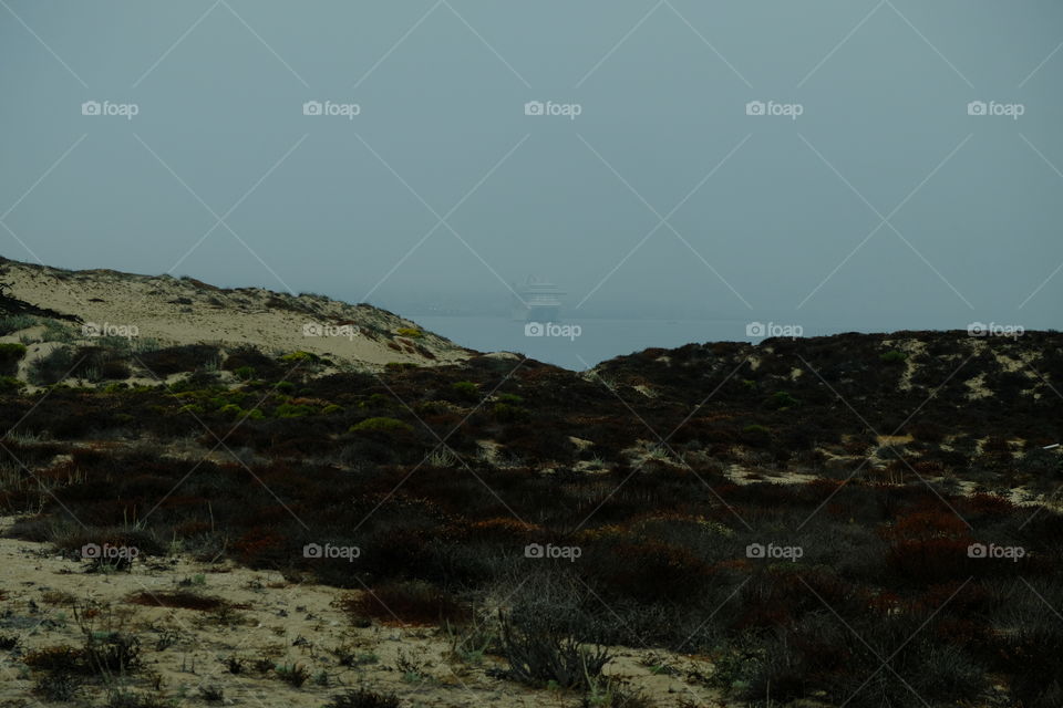 The ghost ship - now you see it - do you?