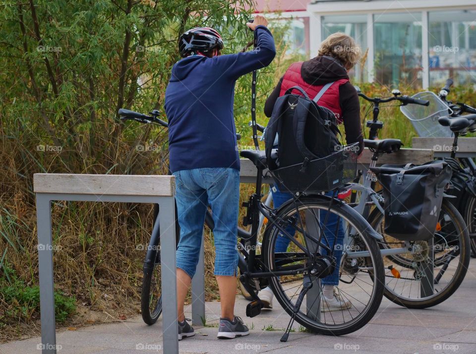 a bike lock for security