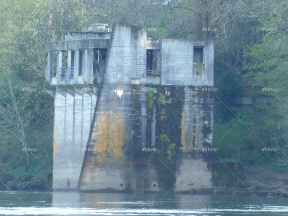 Ruins on the river