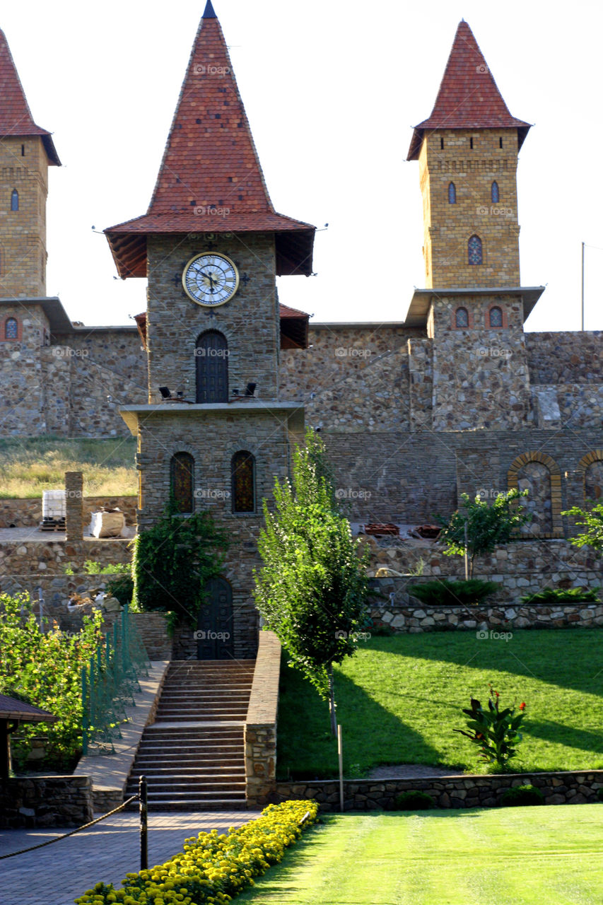 castle in the park