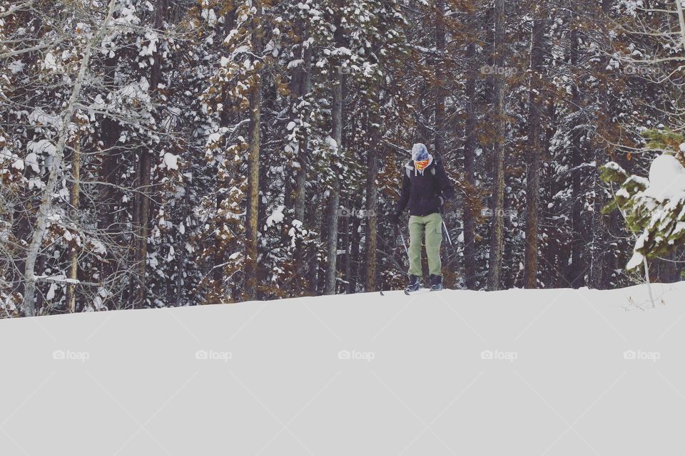 cross country skiing