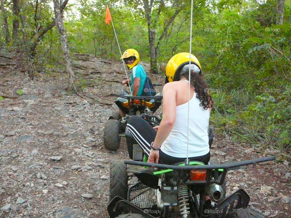 Learning to drive quadricycle