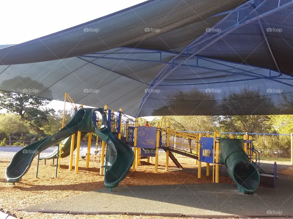 community playground . playground at park 