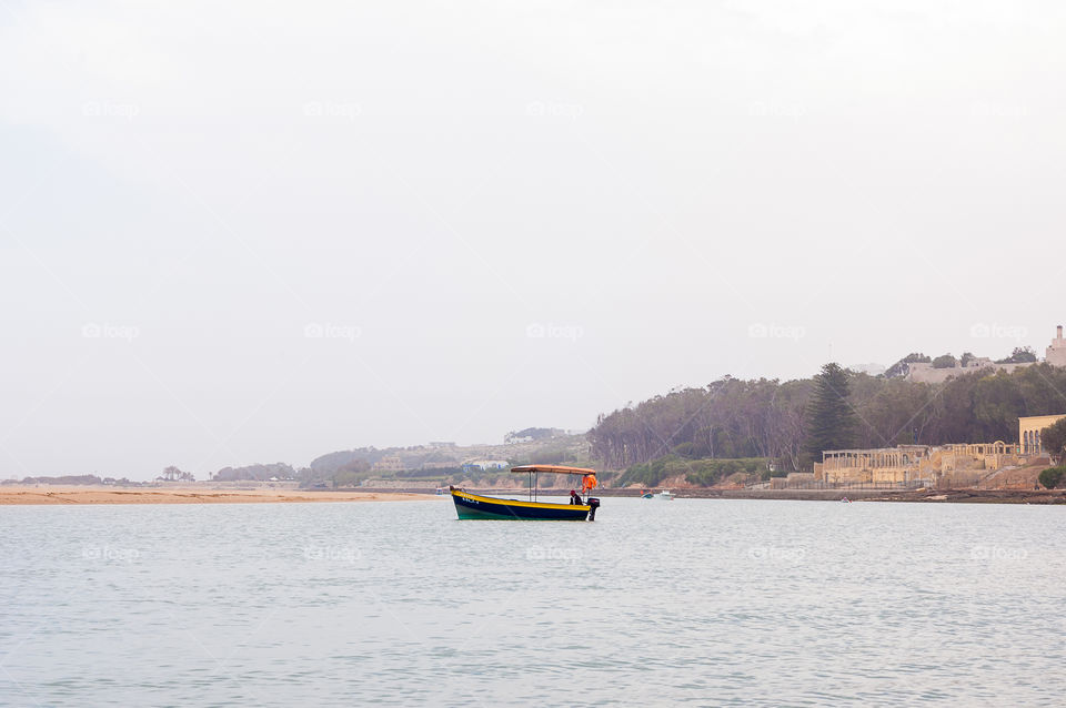 Lonely boat