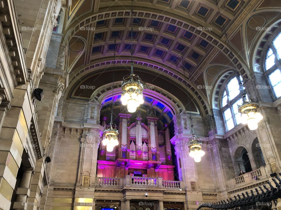 Remarkable organ at Kelvingrove Art Gallery and Museum in Glasgow, Scotland