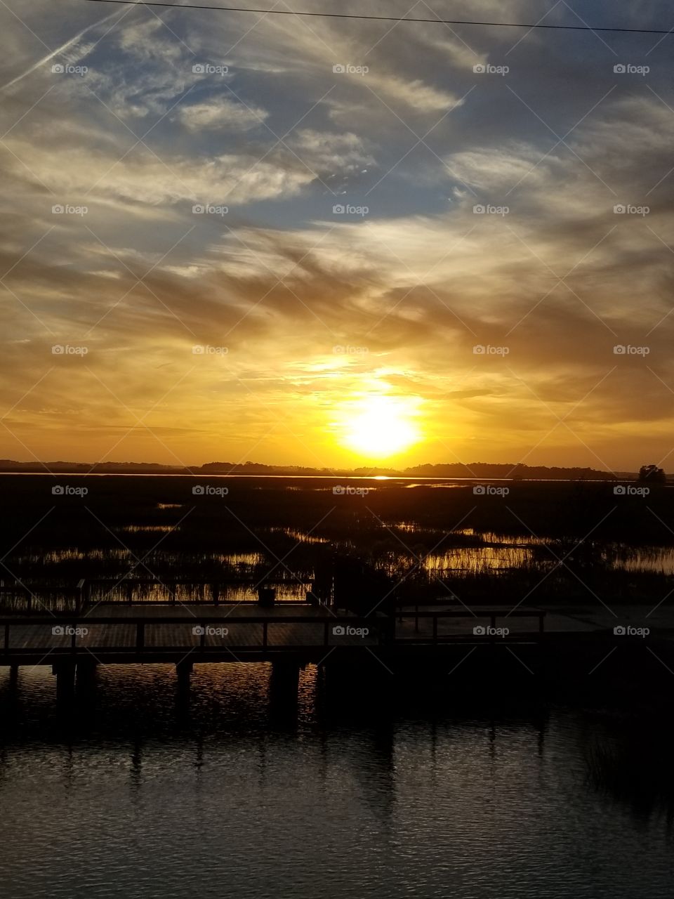 Sunset in Charleston