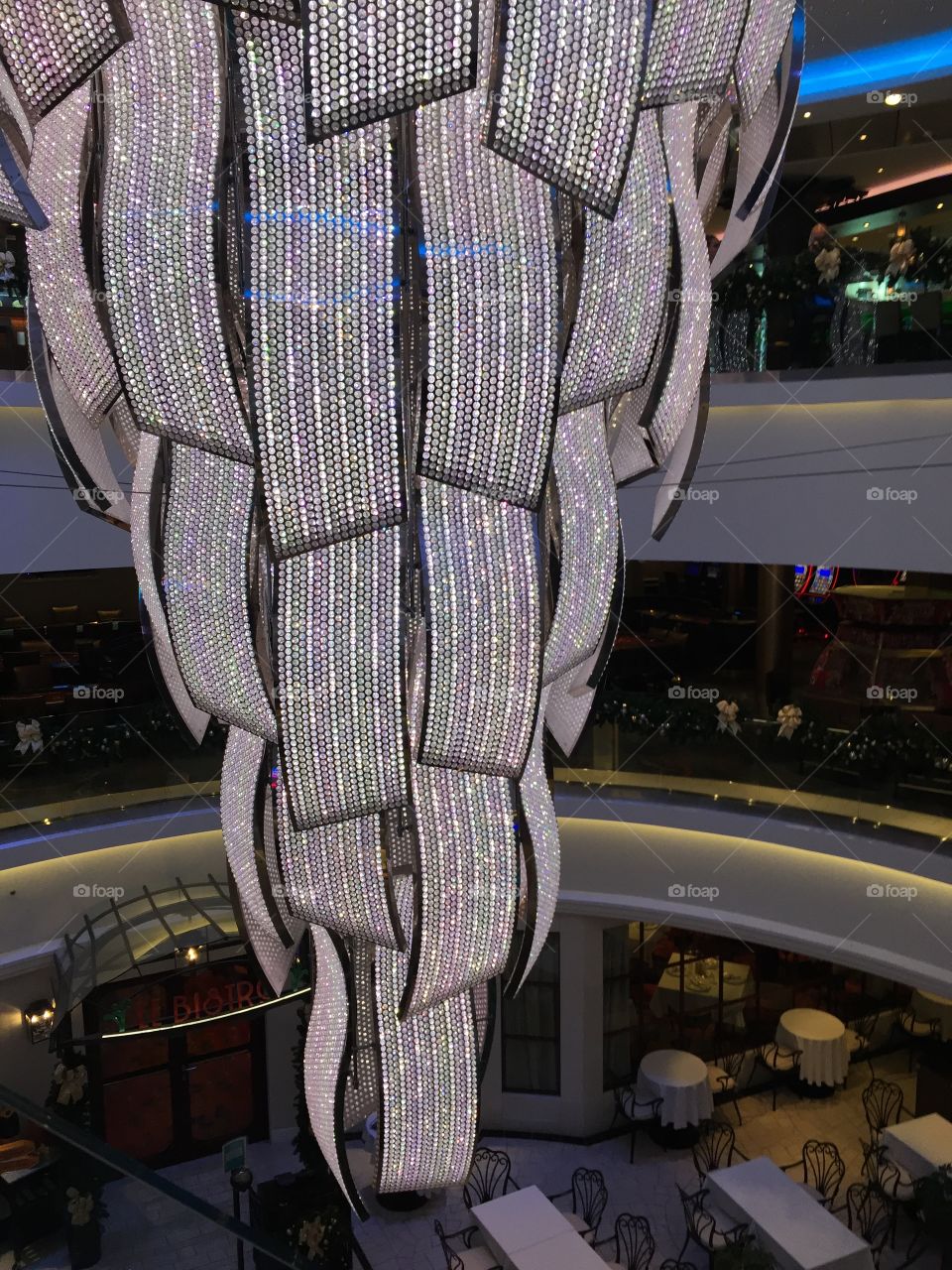 Cruise atrium light