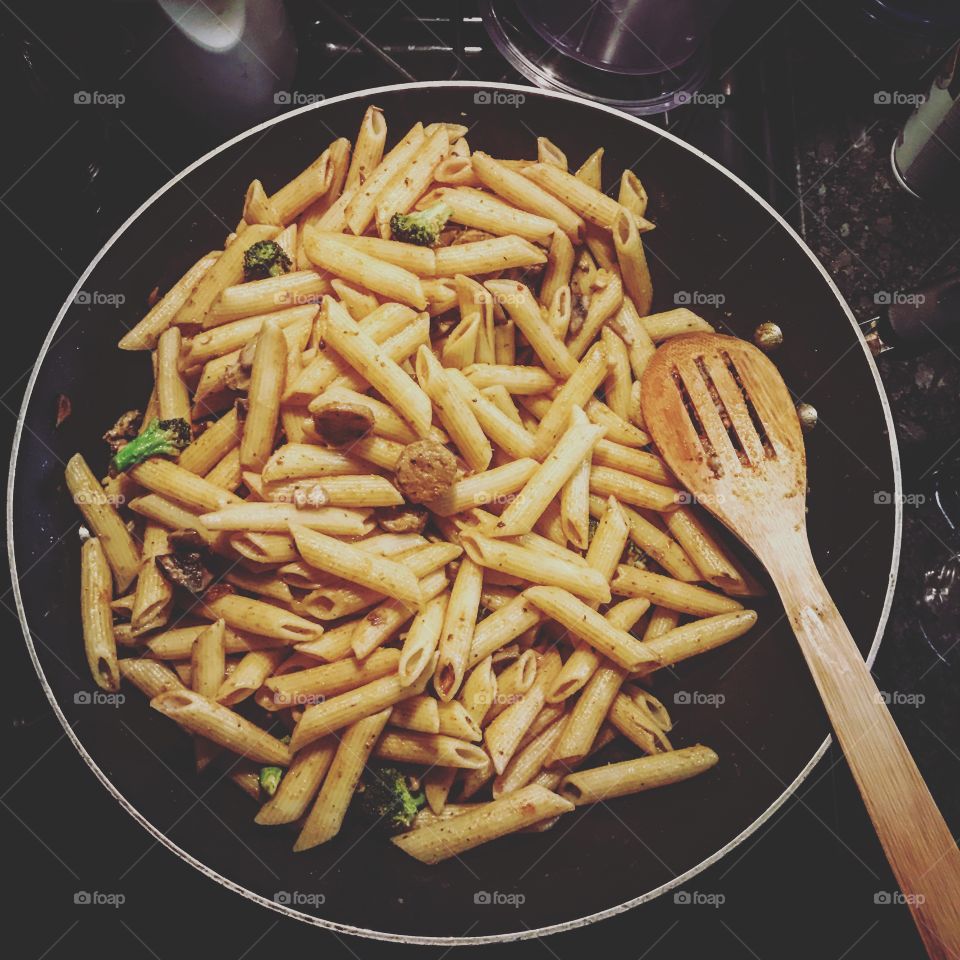 Nothing better than home made pasta. 