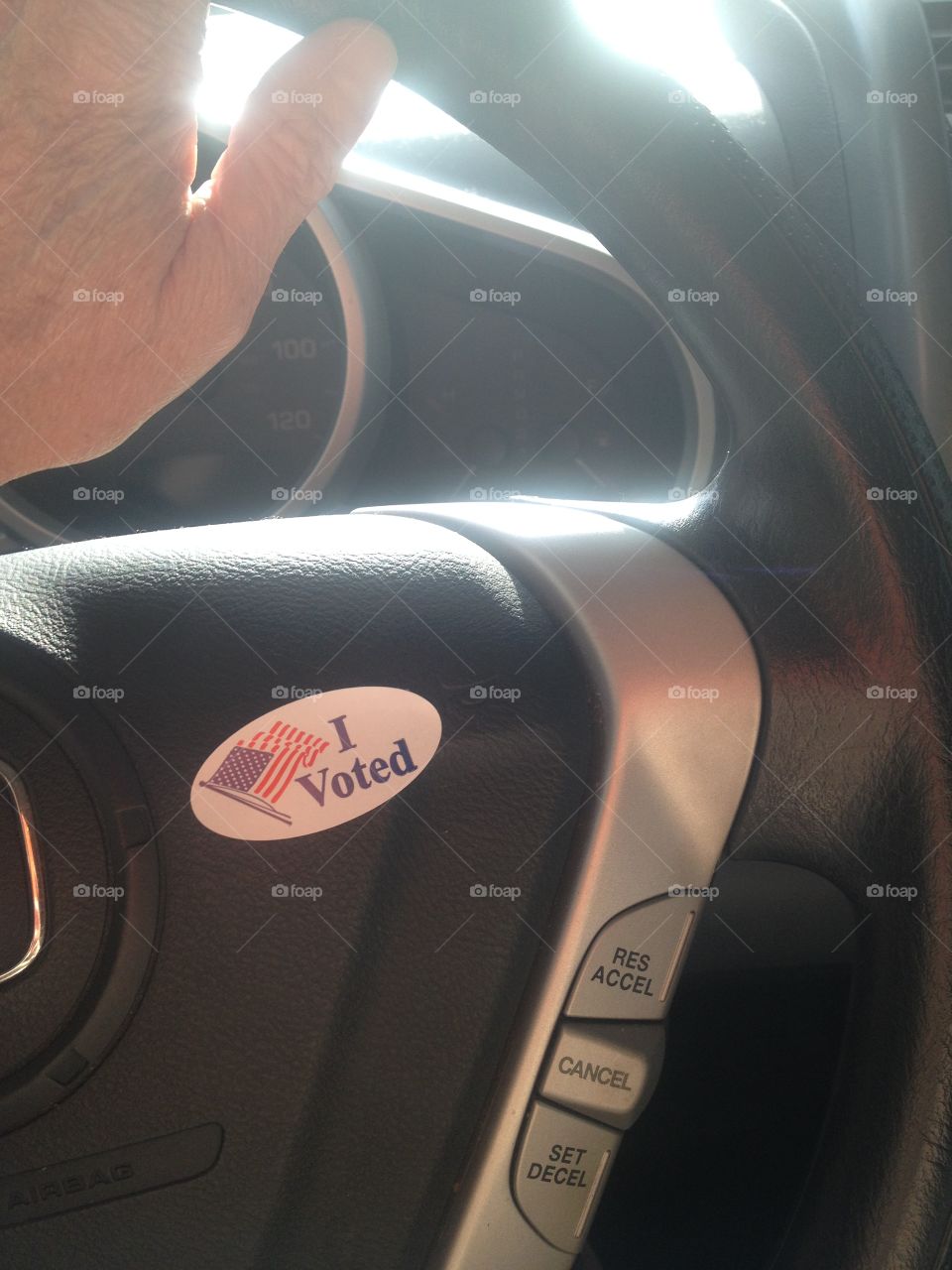 I voted 