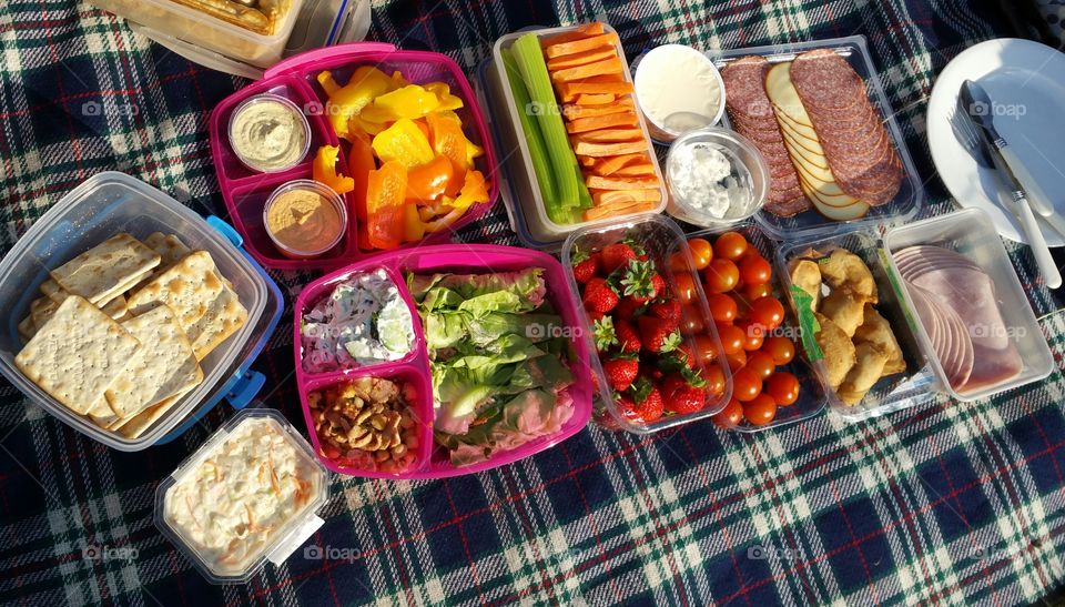 picnic spread