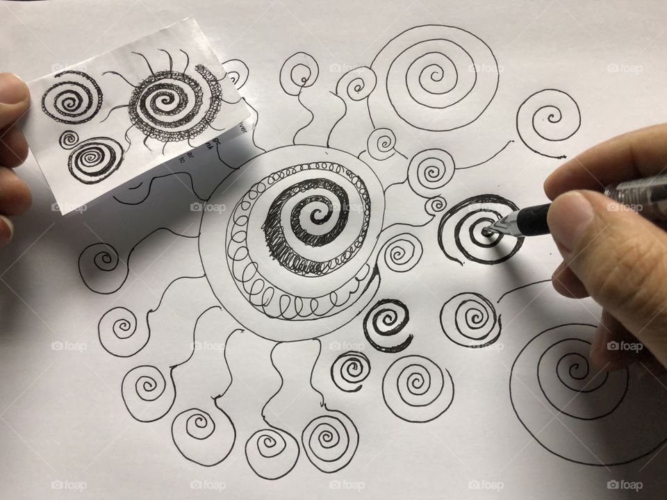 My leisure drawing time 