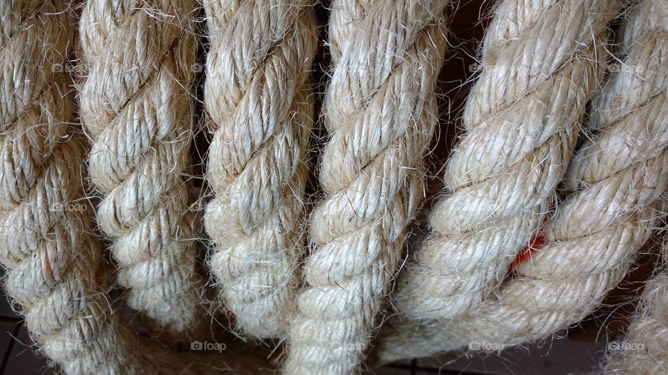 Full frame shot of ropes