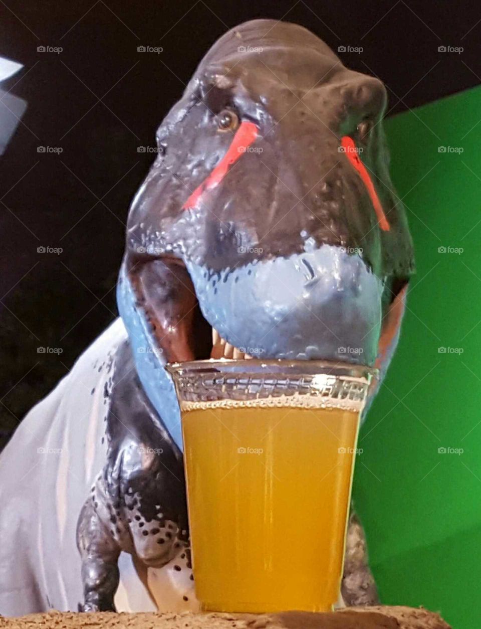 T-Rex and Beer