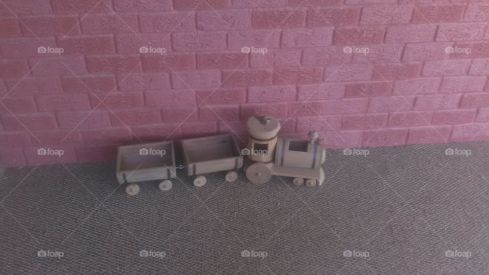 little train that could. this was a gift from my uncle