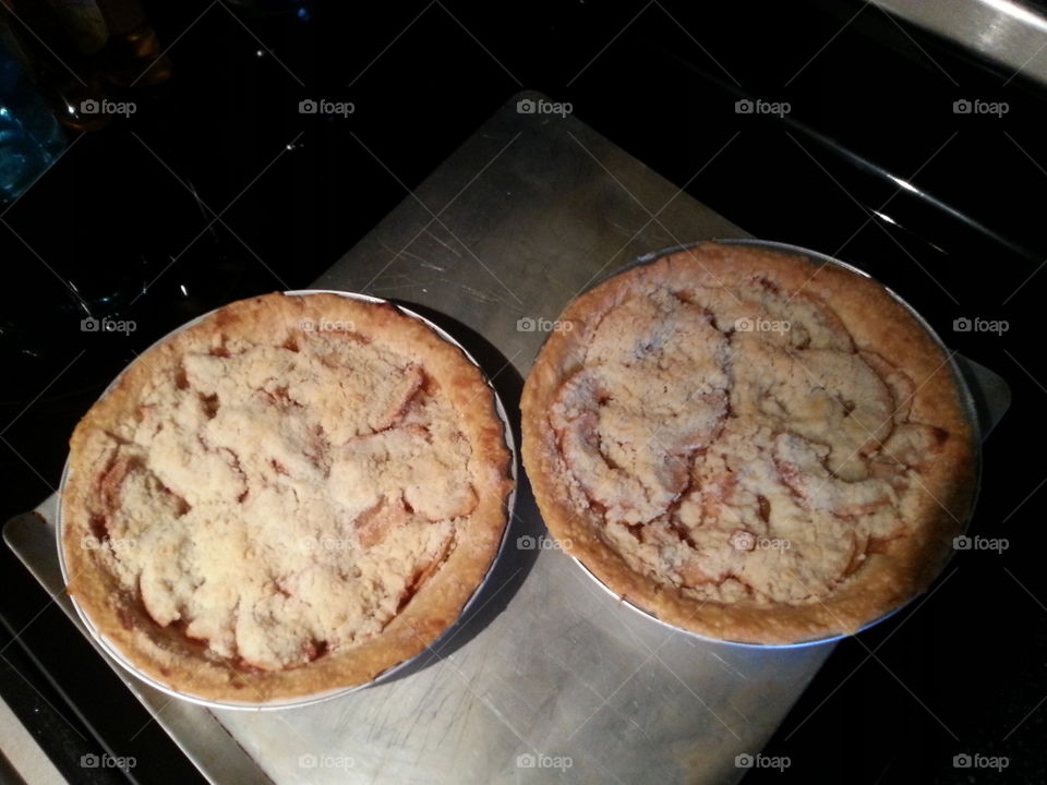 homemade from scratch apple pies