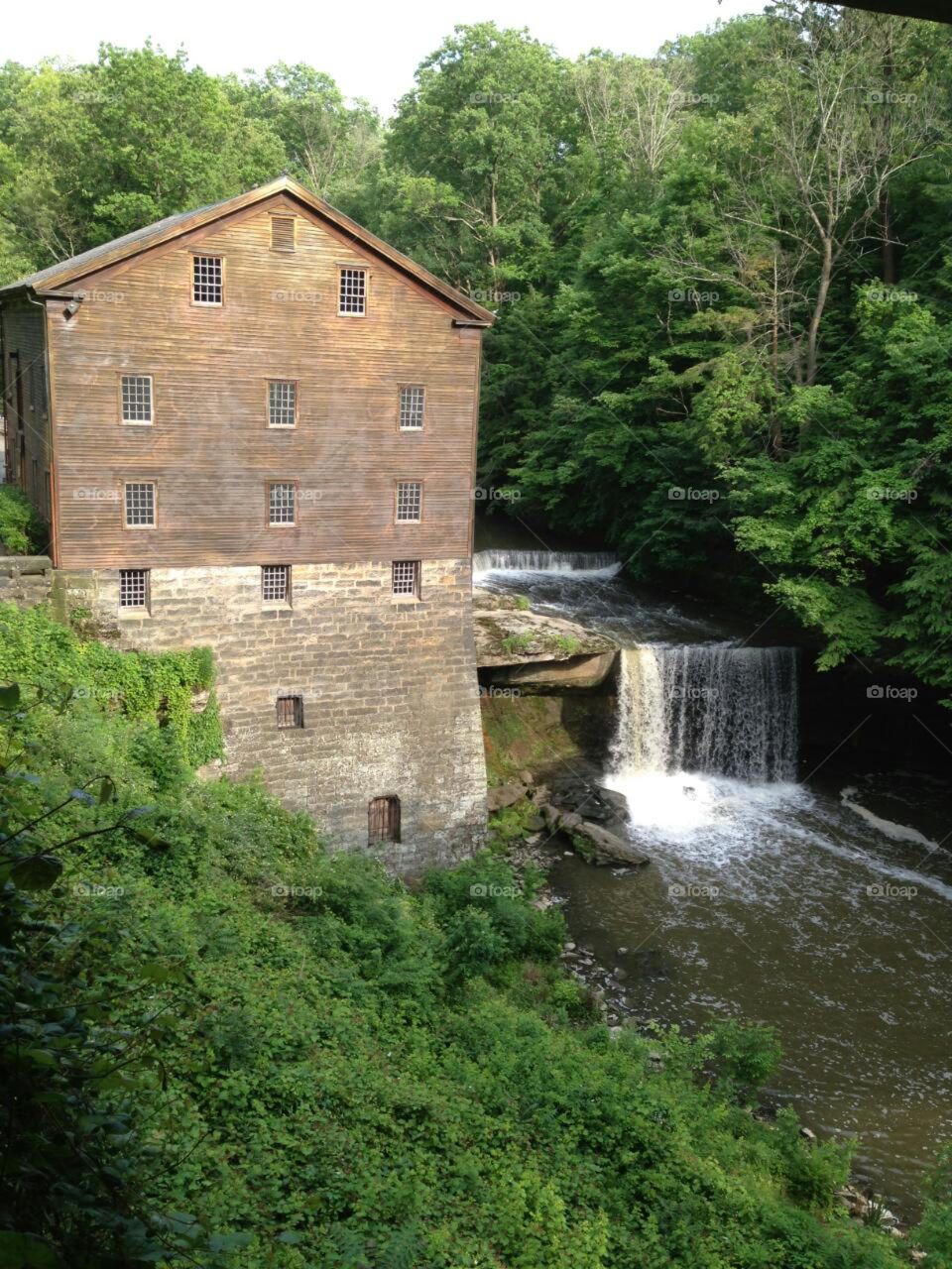 the old mill. this is by my dads house where i grew up