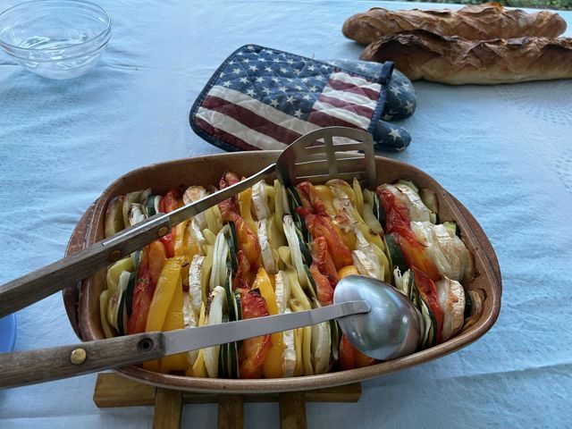 Delicious vegetable dish