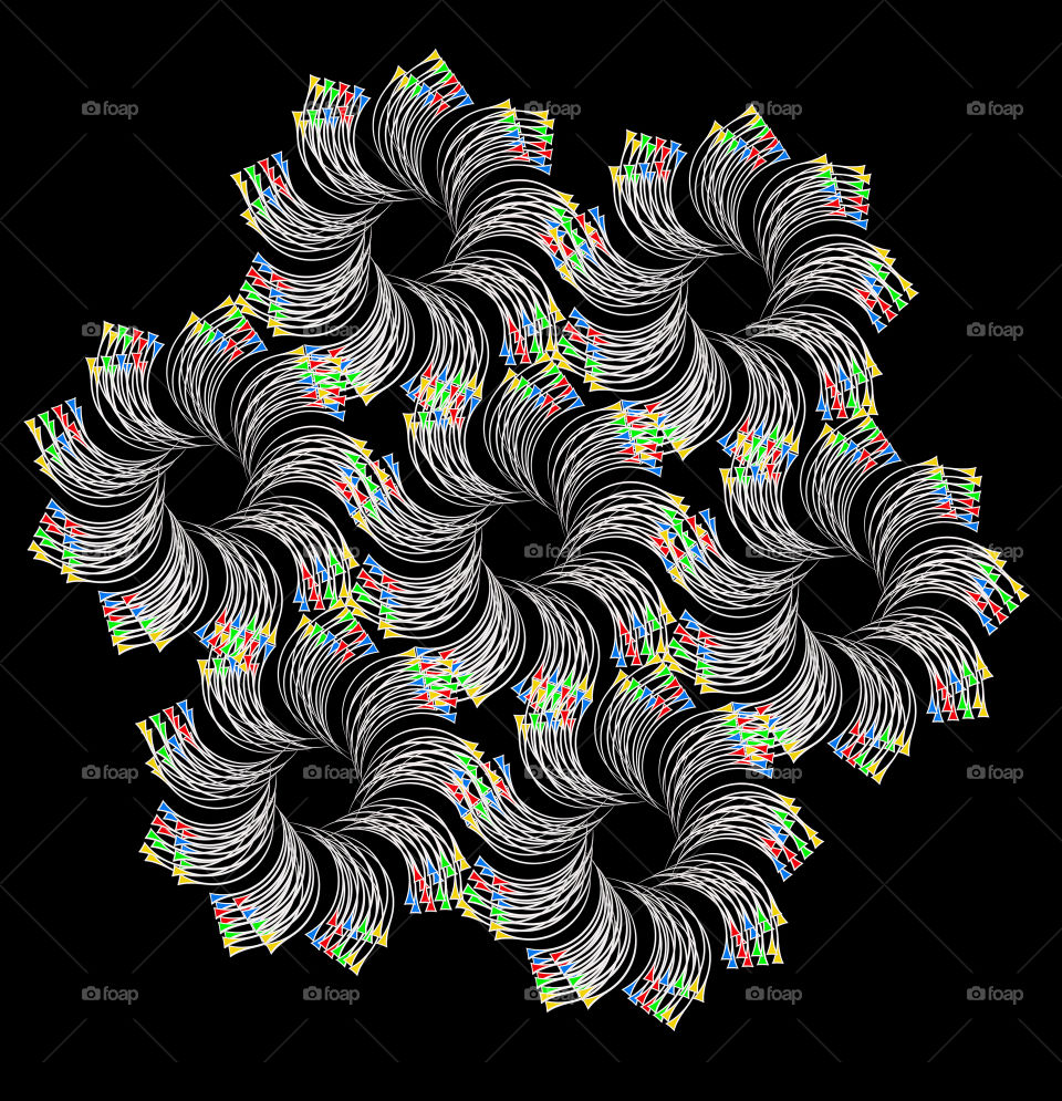 I have a condition called synesthesia.  My mind breaks everything it sees down into mathematical algorithmic patterning.  I call them Glyphs.  
