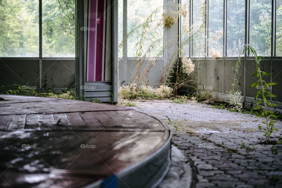 Greenland abandoned amusement park