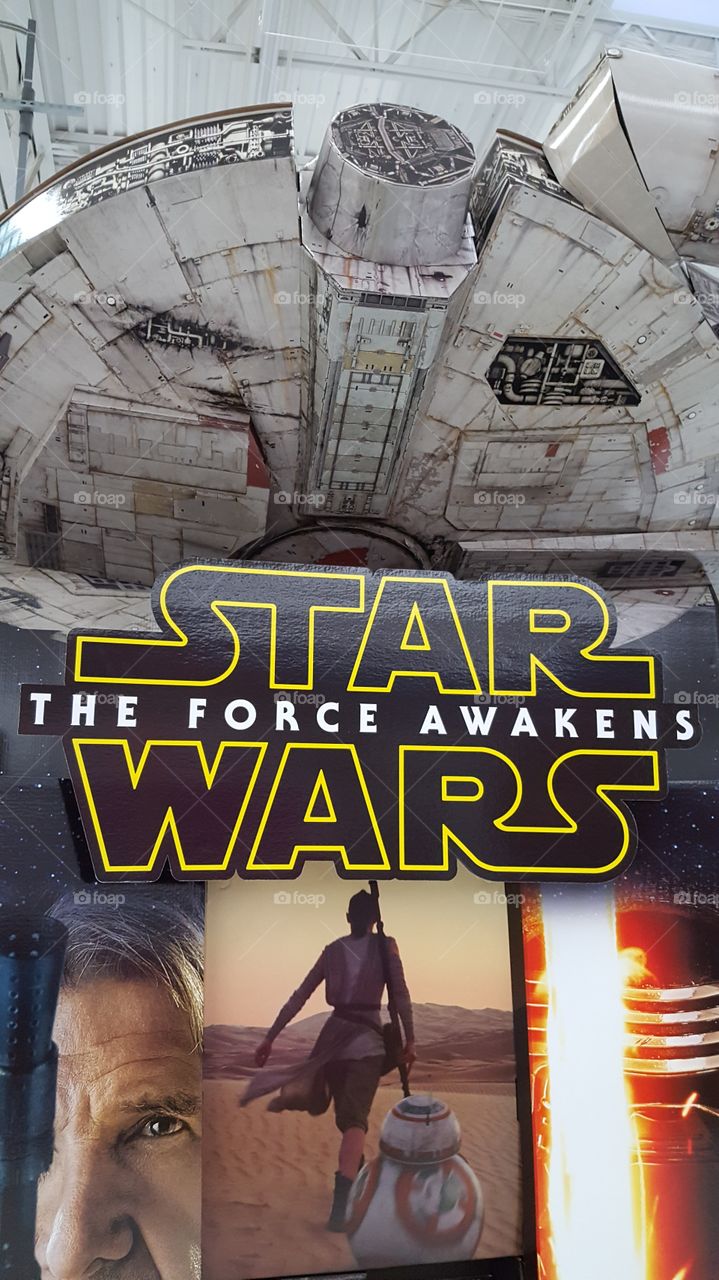 star wars stand up display