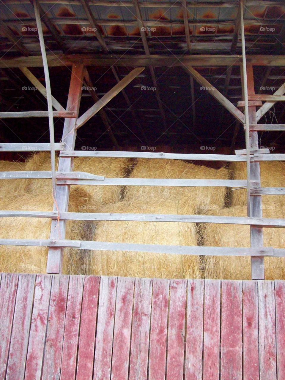 hay bales