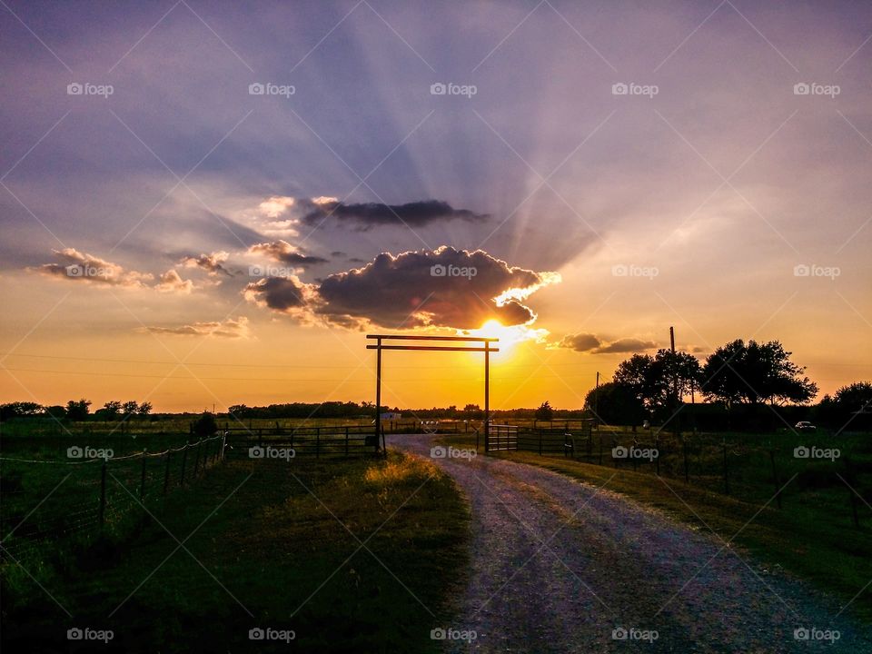 Gate Silhouette