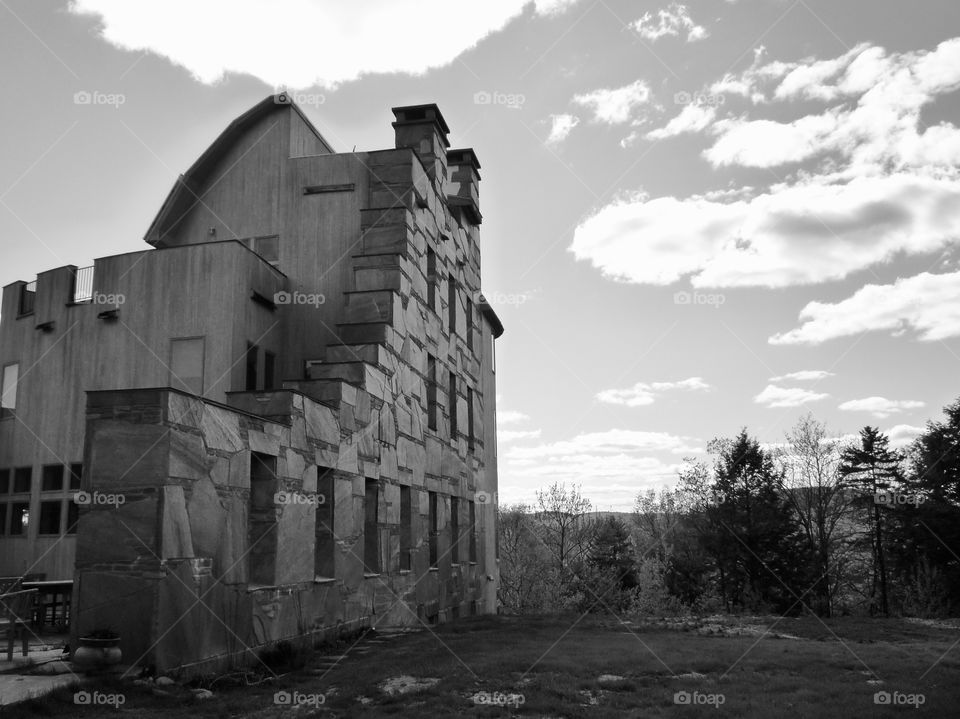 The castle in Cavendish, VT