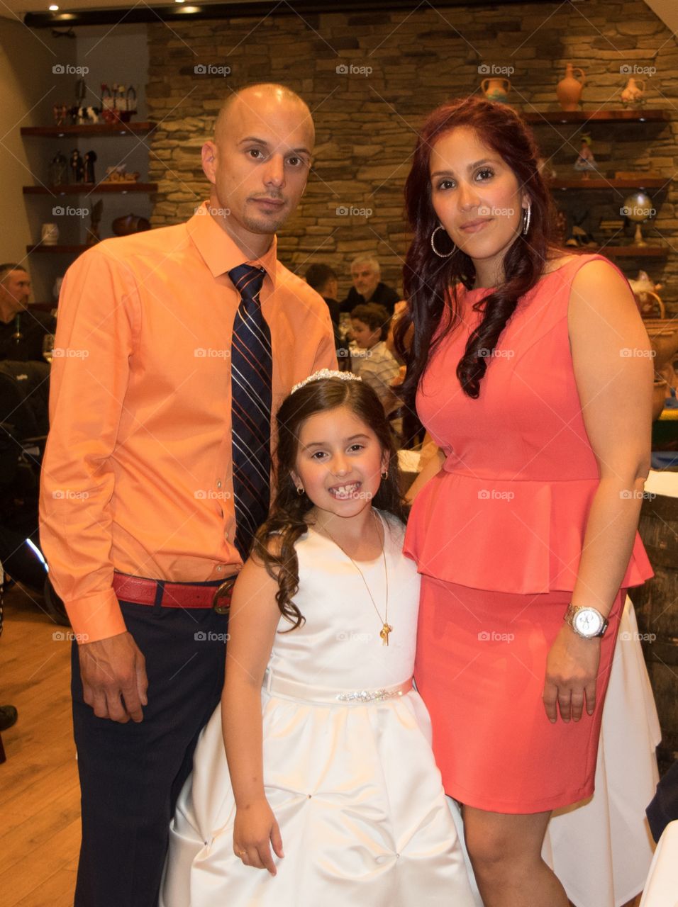 My niece's first communion.. My sisters family