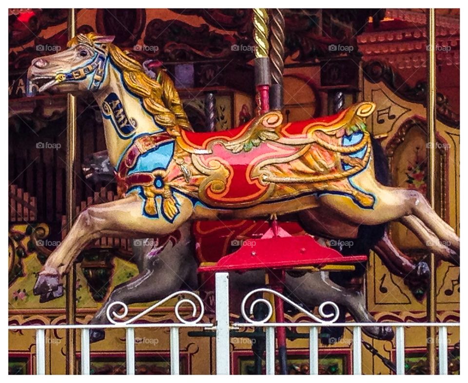 Carousel horse