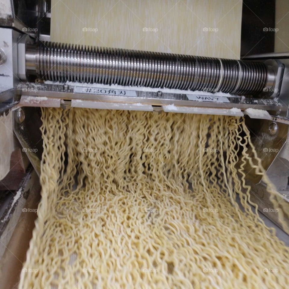 Massive production for the avid consumers of delicious ramens! 