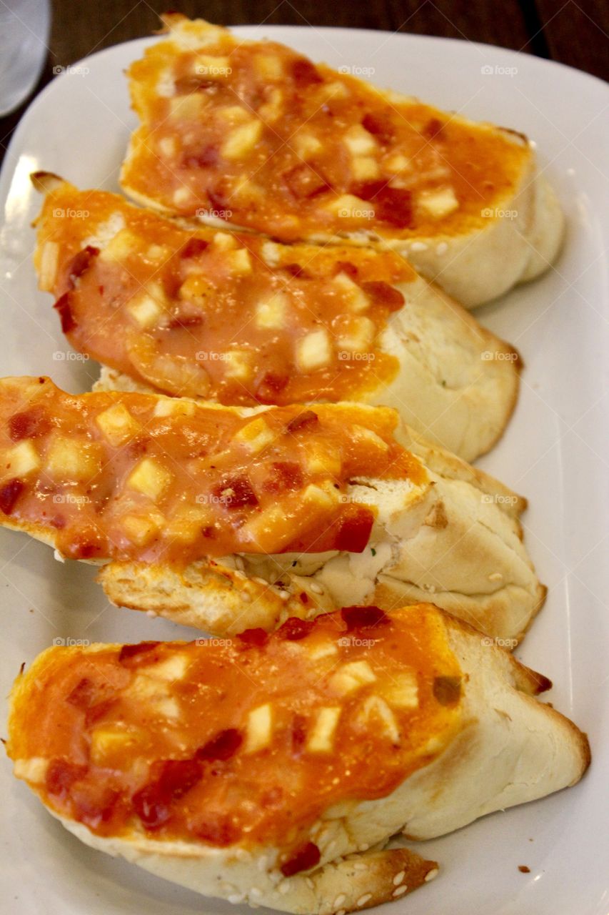 Indonesian style of appetizer. 