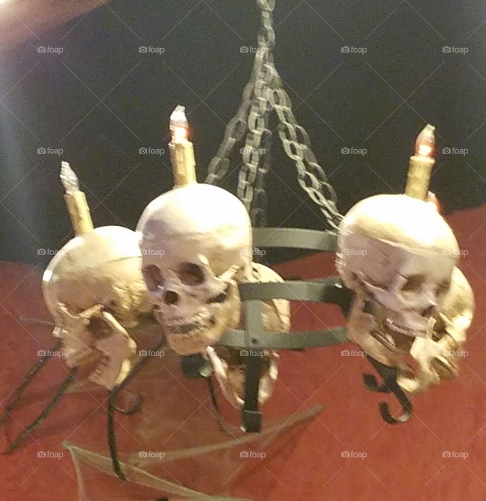 Chandler Halloween skeleton lighs