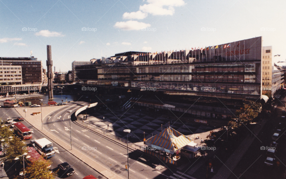 stockholm city view sergels torg by MagnusPm