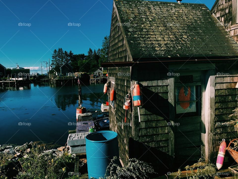 house on water
