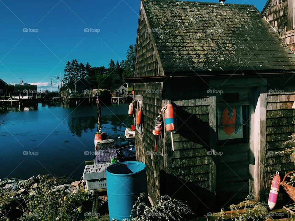 house on water