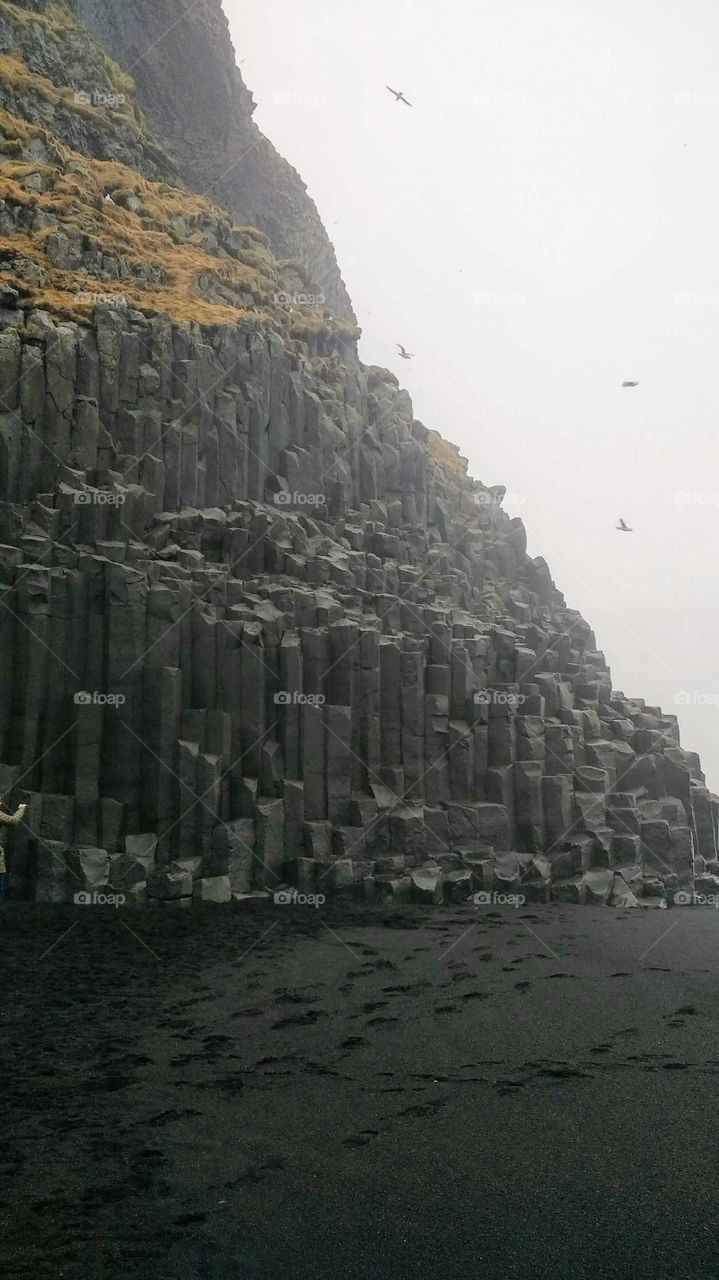 Basalt pillars