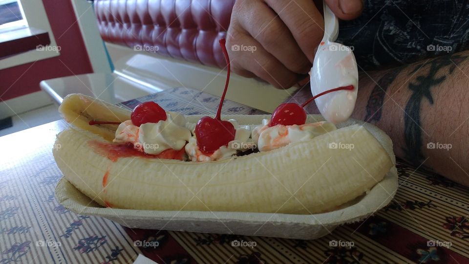 Banana split