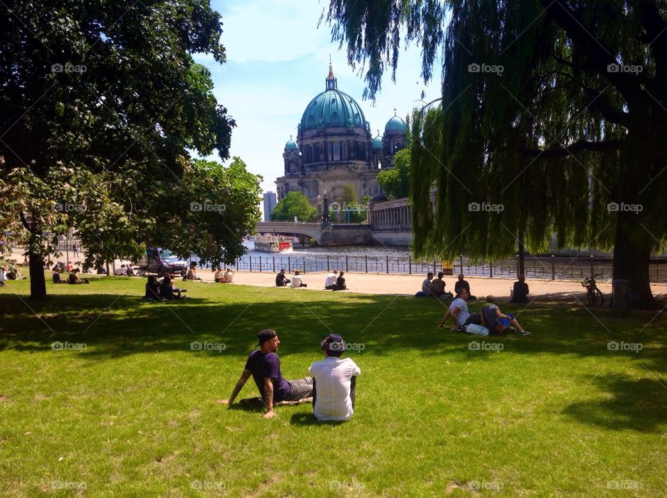 Relaxing time in Berlin