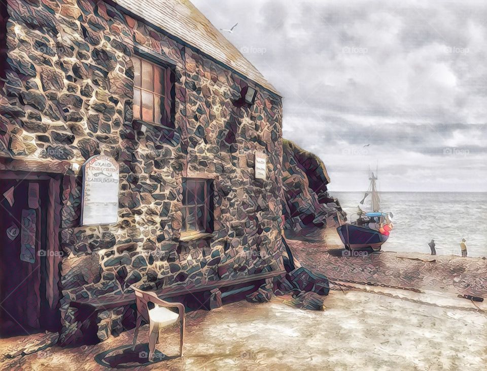 Cadgwith Fishing house Cornwall