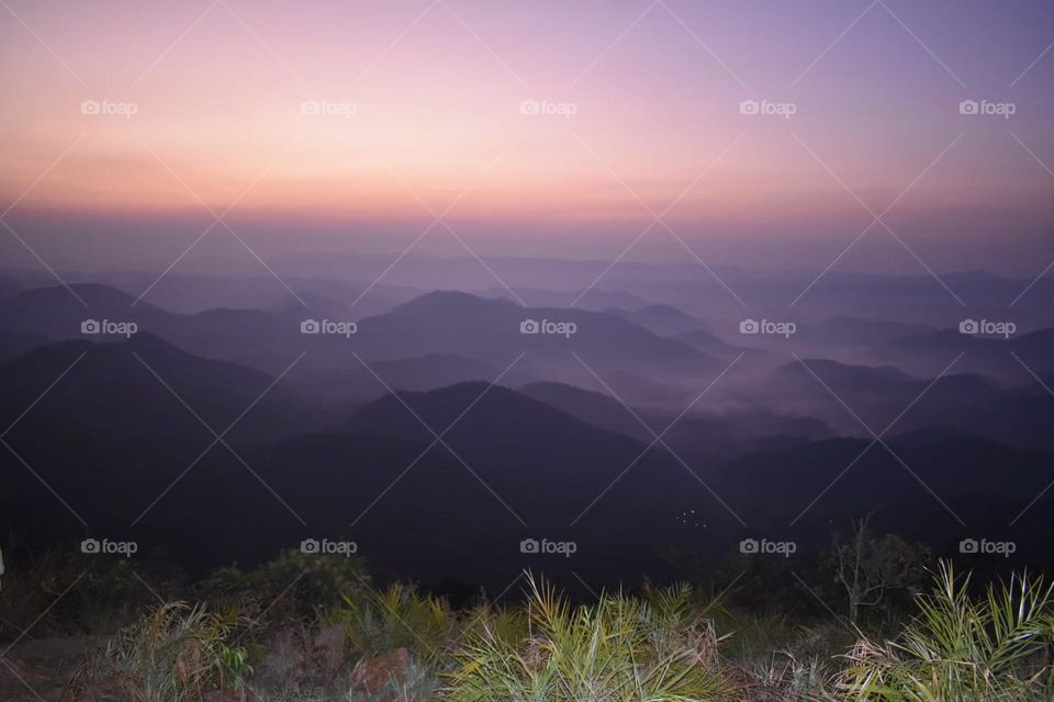 Sunset view from Hilltop 